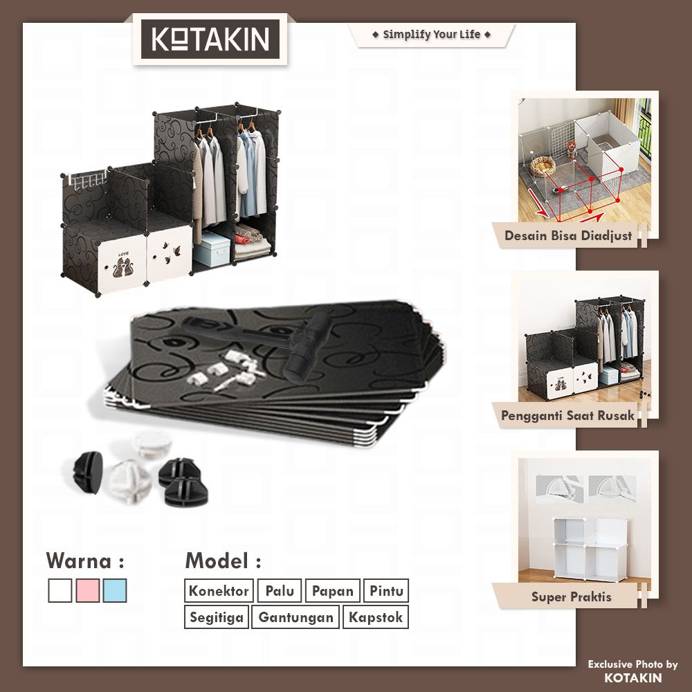 Sparepart Lemari Plastik DIY